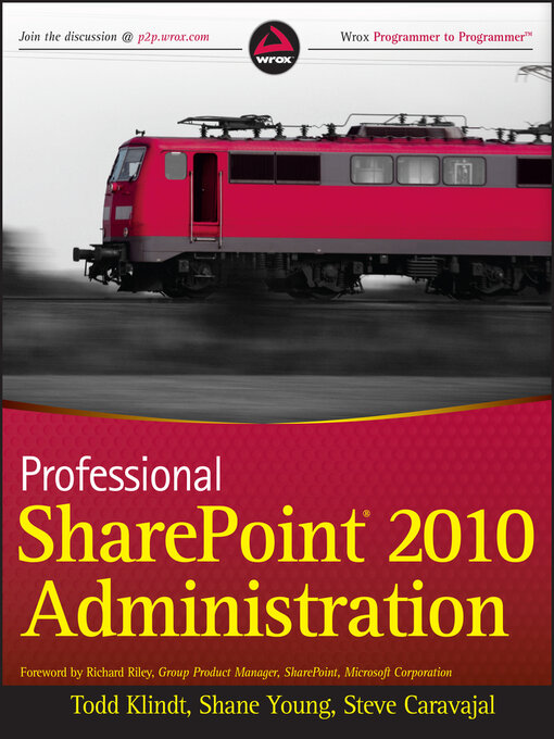 Title details for Professional SharePoint 2010 Administration by Todd Klindt - Available
